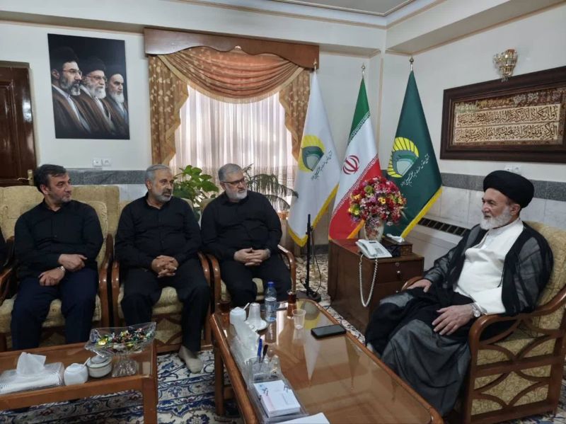 دیدار استاندار تهران با تولیت آستان حضرت عبدالعظیم حسنی(ع) همزمان با برگزاری راهپیمایی جاماندگان اربعین