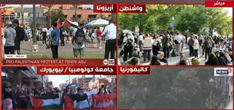 دانشگاه واشنگتن دانشجویان را به اخراج و تعلیق تهدید کرد 