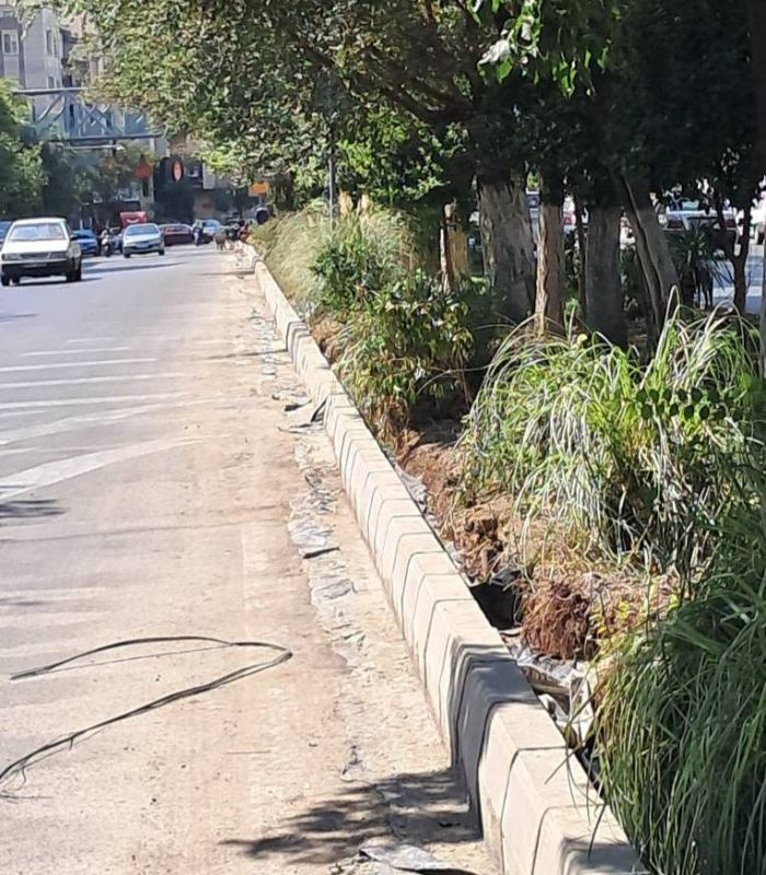  ساماندهی محور جانبازان با تعویض جداول فرسوده 