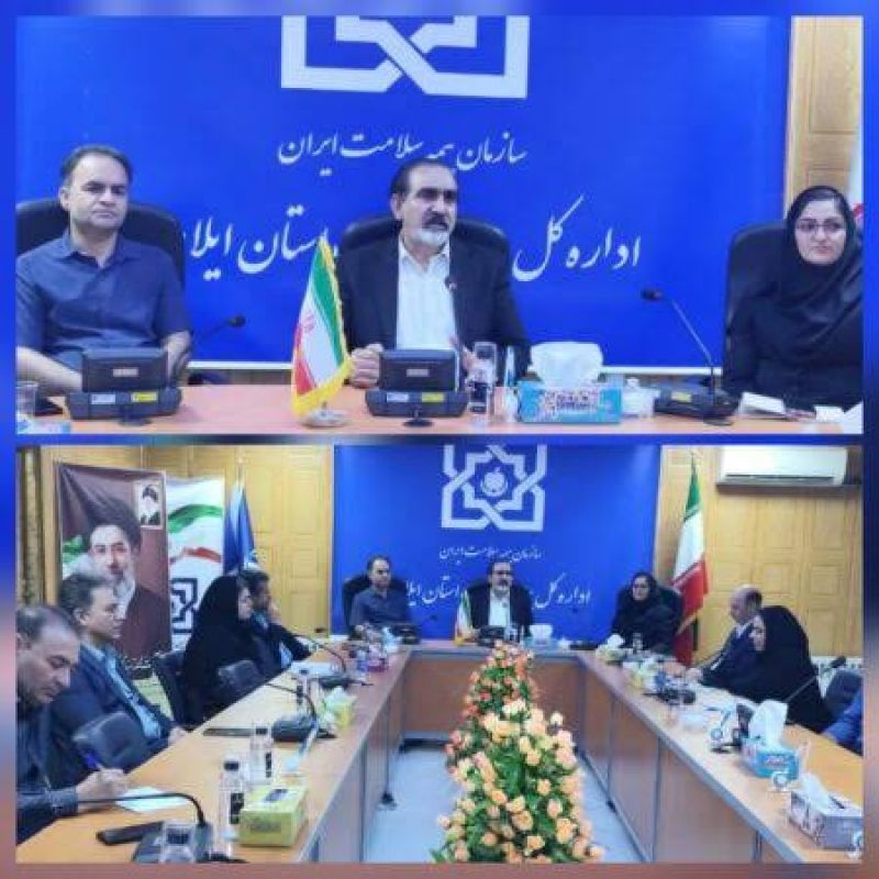 برگزاری نشست شورای هماهنگی سازمان&zwnj;های بیمه&zwnj;گر پایه و شرکت بیمه دی استان ایلام
