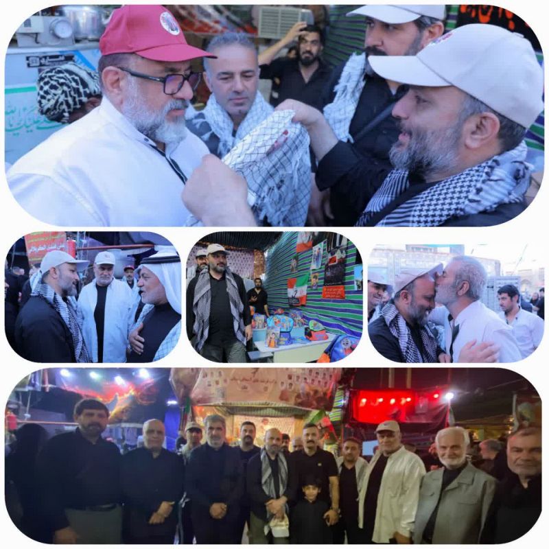 از خادمین موکب فرشته های میناب در کربلای معلی و مدیران عتبه حسینی قدردانی شد