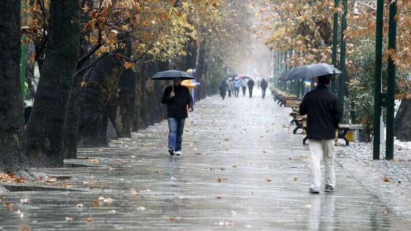  پیش بینی بارش باران از فردا در تهران؛ ارتفاعات برفی می‌شود