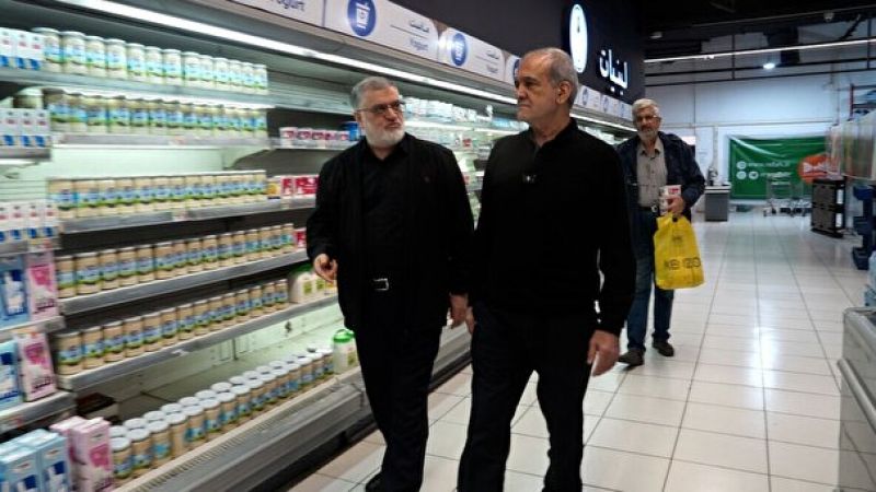  بازدید میدانی رئیس&zwnj;جمهور از زنجیره تأمین کالا&zwnj;ها در تهران