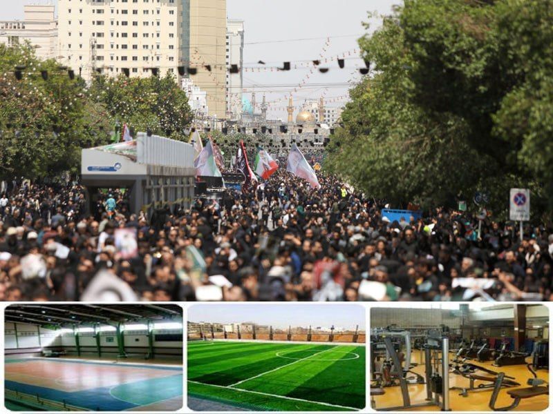 از اقدامات خودجوش دانشجویان تبریزی تا مشارکت گسترده خانوادههای سازمان ورزش در میزبانی از زائران امام شهید