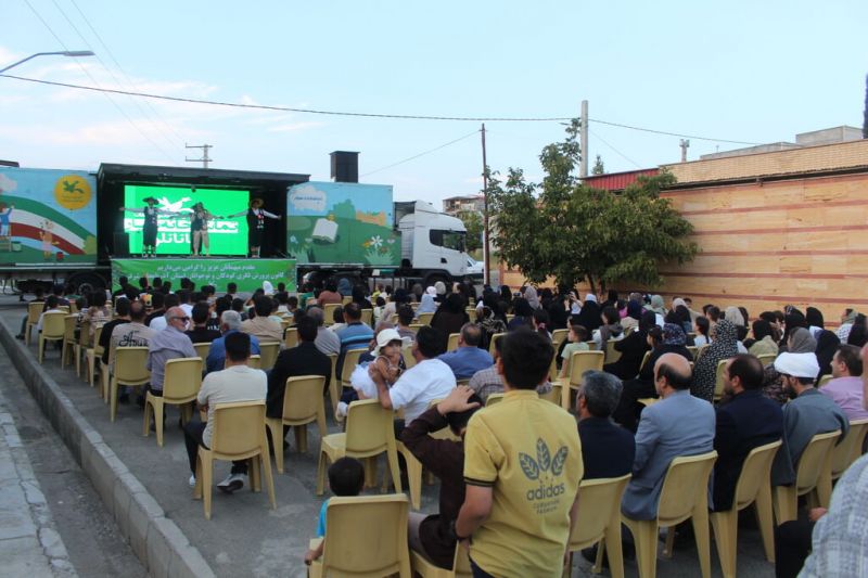 میزبانی آذربایجان شرقی از تماشاخانه سیار کانون