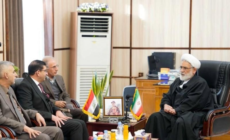 دیدار رئیس دیوان عالی کشور با رئیس سازمان نظارت قضایی عراق/ تأکید بر تسریع در رسیدگی قضایی پرونده شهید سلیمانی/ لزوم تعقیب و مجازات عوامل گروه های تروریستی در مراجع قانونی/ افزایش همکاری های قضایی از طریق تبادل تجربیات و اطلاعات 