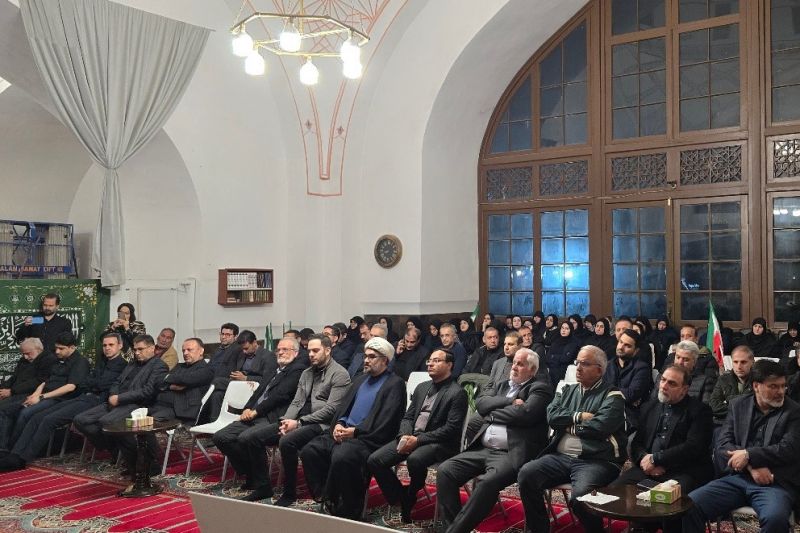 بزرگداشت چهلمین روز شهادت امام خامنهای در ایروان