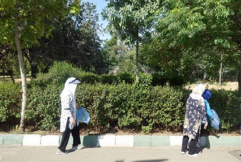 مشارکت بانوان حامی محیط&zwnj;زیست منطقه2 در پویش پاکسازی بوستان پردیسان/ بوستان پردیسان میزبان بانوان حامی محیط زیست