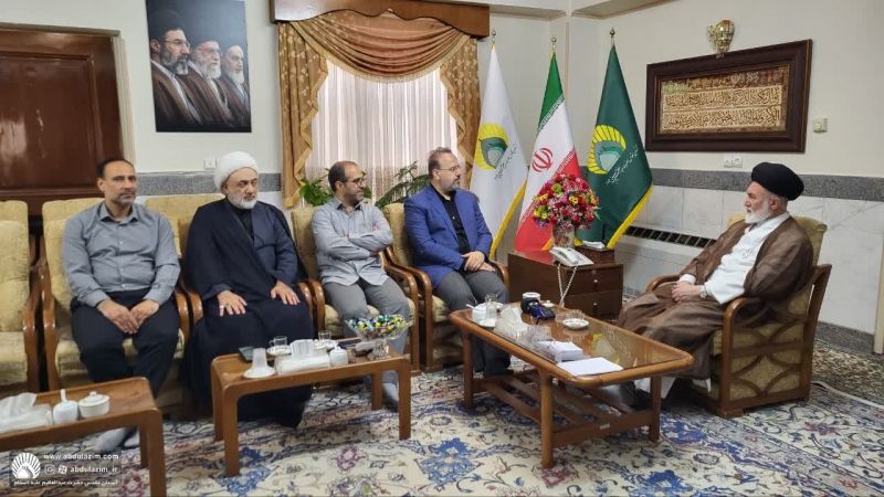 دیدار مدیر شبکه رادیویی قرآن با تولیت آستان مقدس حضرت عبدالعظیم(ع)