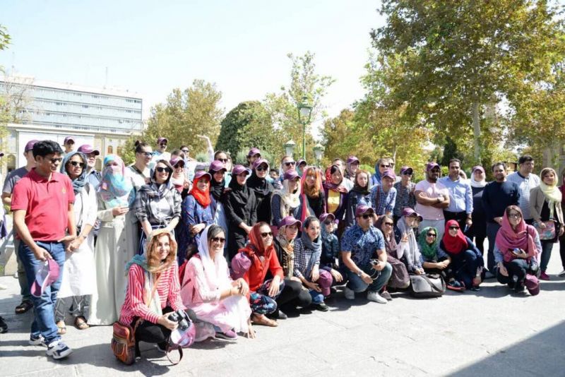 برگزاری تور تهرانگردی با حضور دانشجویان و محققان جوان نزدیک به ۱۰۰ کشور جهان