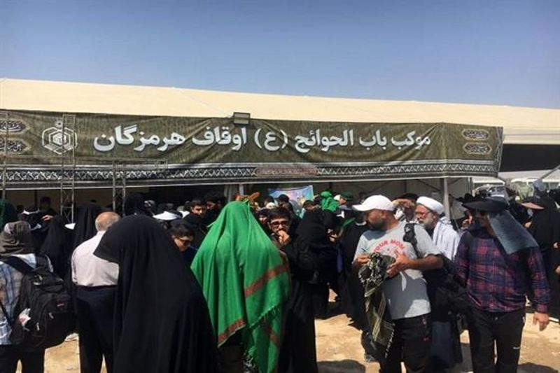 اسکان موقت بیش از هزار زائر اربعین در موکب باب الحواحج اوقاف در سامرا