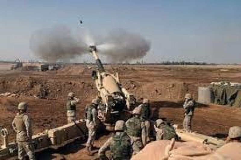 حمله توپخانه‌ای سپاه به مقر تروریست‌ها در اقلیم شمال عراق 