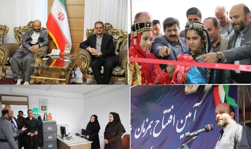 افتتاح ۸۶ طرح آموزشی و پرورشی با حضور حمیدرضا خان محمدی در استان کردستان