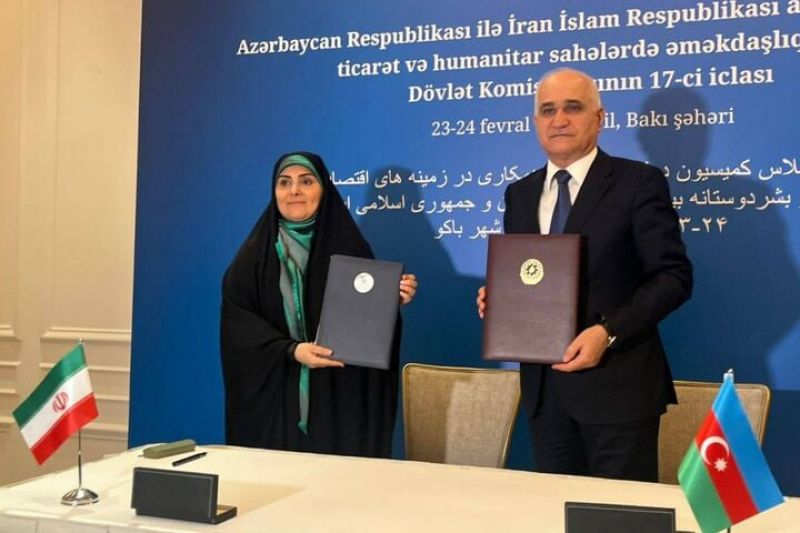 امضای سند همکاری&zwnj;های اقتصادی ایران و جمهوری آذربایجان در ۱۰ سرفصل اصلی