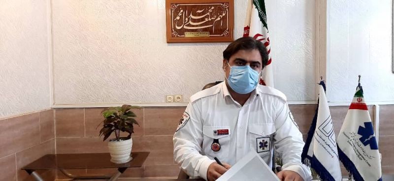 ۱۳۶ماموریت قلبی اورژانس بابل در آذرسال ۱۴۰۰