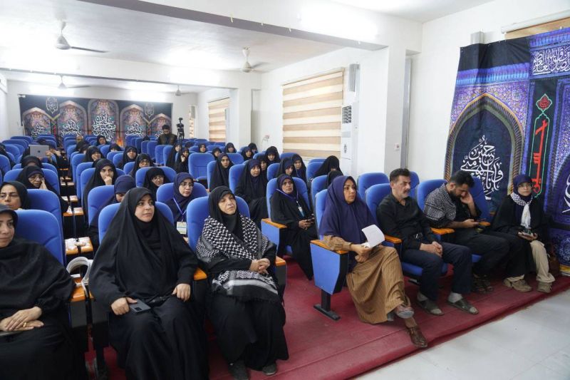 برگزاری آیین افتتاحیه موکب بین الملل کمیته زینبیون 