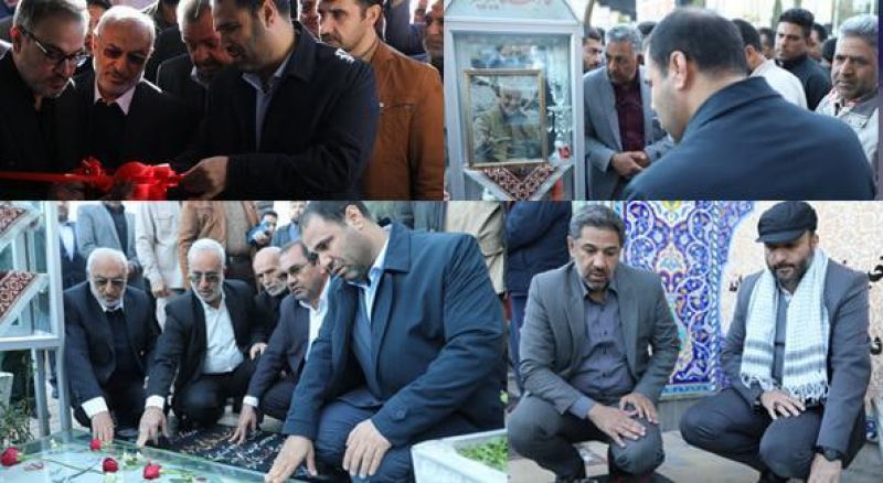 حمیدرضا خان محمدی در معیت وزیر آموزش و پرورش وارد استان کرمان شد / شروع سفر با افتتاح یک هنرستان ۱۲ کلاسه