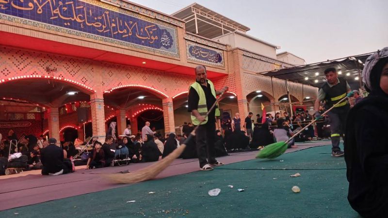 ۳۰۲ ساعت خدمت بی&zwnj;وقفه جهادگران منطقه۱۳ در مسیر نجف تا کربلا