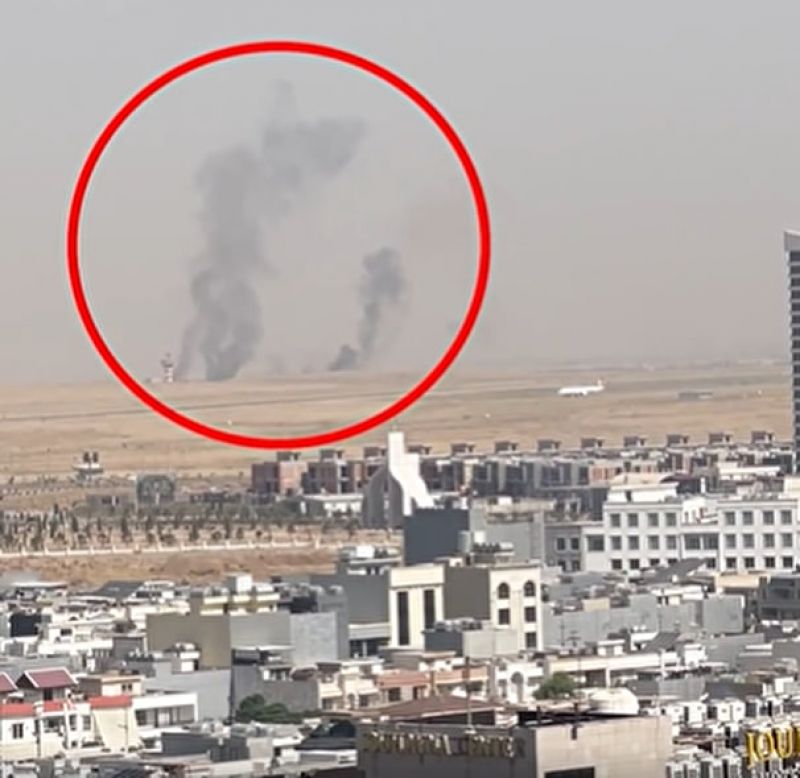 شنیده شدن صدای پنج انفجار در اربیل