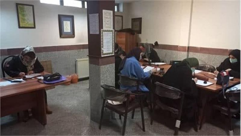 برگزاری آزمون سراسری خوشنویسی انجمن خوشنویسان شهریار
