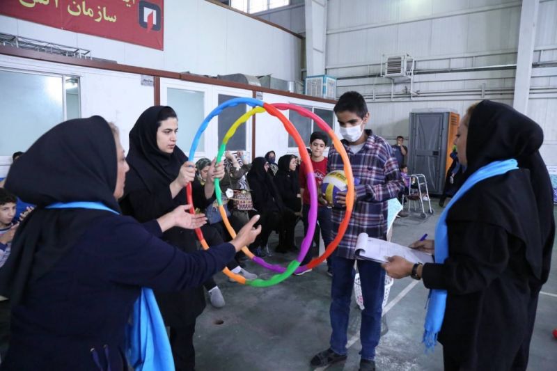 اولین لیگ بازی‌های افراد دارای معلولیت در قلب طهران؛نشاط و بازی برای هرکس، هرکجا