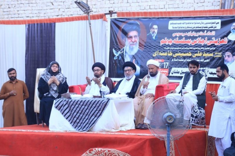 طنین بیداری و مقاومت در باغ پنجاب؛ مردم و علمای شهر مولتان با آرمانهای قائد شهید تجدید میثاق کردند