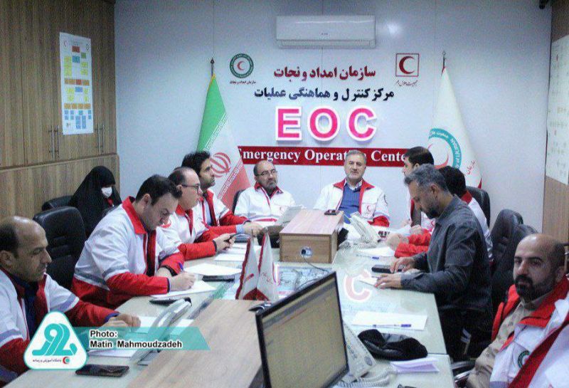 تشکیل جلسه اضطراری در هلال&zwnj;احمر برای مدیریت امدادرسانی در برف و کولاک کشور