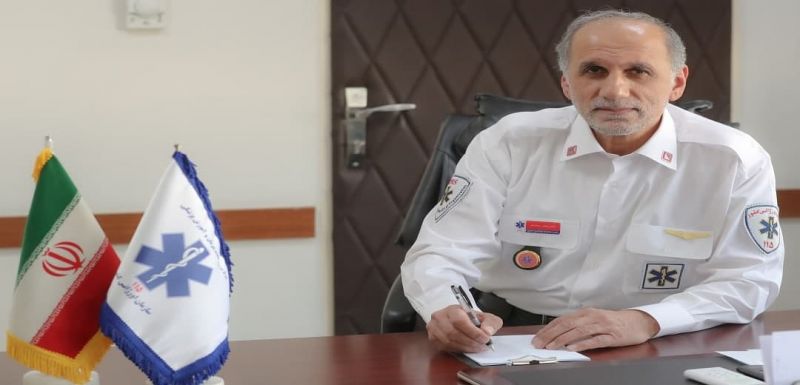 پیام تبریک روز پرستار دکتر میعادفر رئیس سازمان اورژانس کشور 