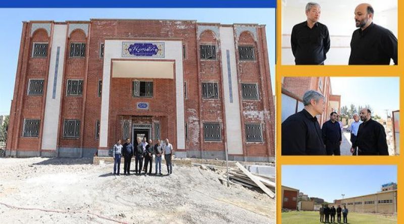 هدیه ۲۳۵ پروژه در قالب ۱۱۰۰ کلاس درس به دانشآموزان خراسان رضوی / تکمیل ۱۰ پروژه ورزشی / تحویل مجموعه ورزشی تبادکان مشهد مقدس / عزم جدی دولت در حوزه مدرسه سازی