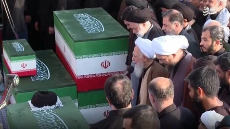 قیام قم در بدرقه امام شهید و تعابیر بلند اقامه نماز فقیه حکیم و عارف دوران بر پیکر مطهر سید الشهدای انقلاب اسلامی