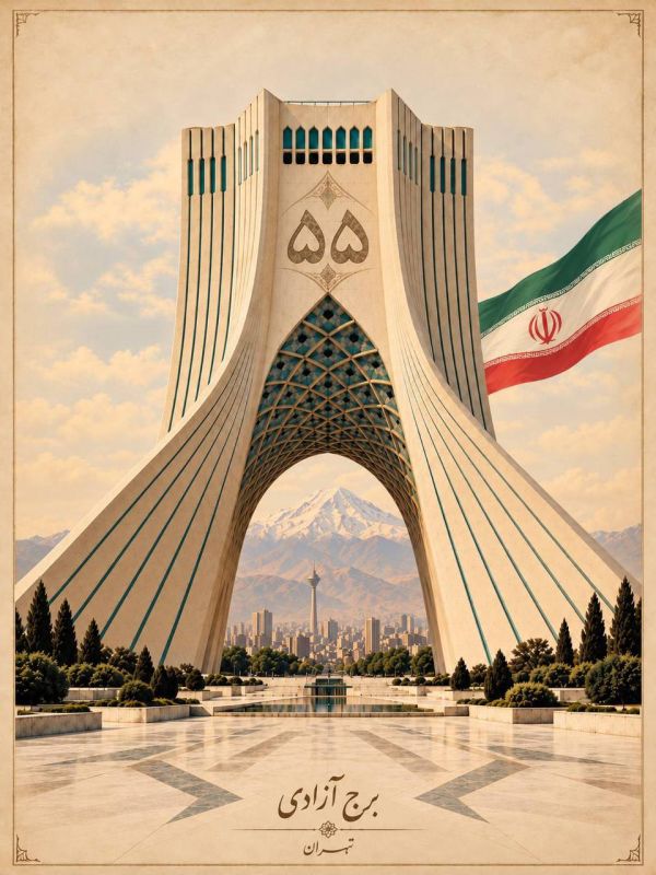 برج آزادی، ۵۵ ساله شد؛ نمادی از هویت ایرانی-اسلامی و دروازهٔ انقلاب اسلامی
